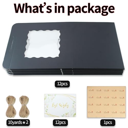 50% Off 12 Pack Cake Boxes for Bento Cakes & Cupcakes - Image 3