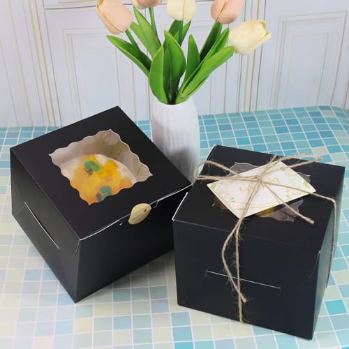 50% Off 12 Pack Cake Boxes for Bento Cakes & Cupcakes - Image 5