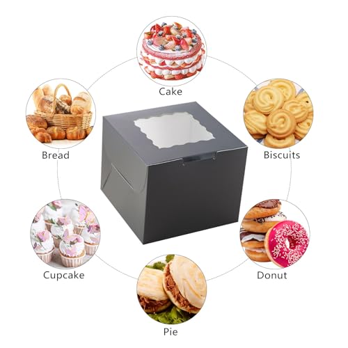 50% Off 12 Pack Cake Boxes for Bento Cakes & Cupcakes - Image 6