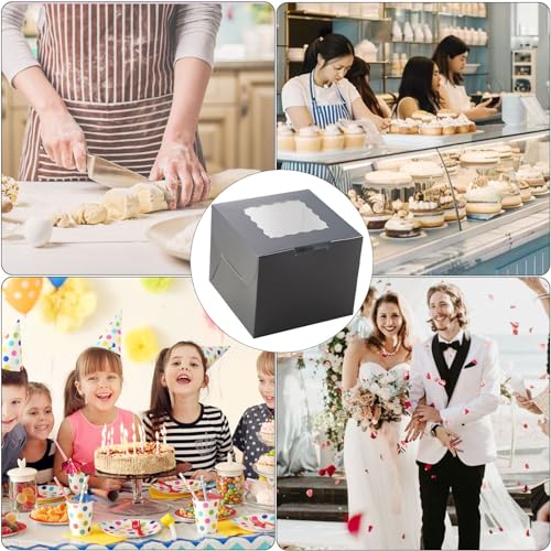 50% Off 12 Pack Cake Boxes for Bento Cakes & Cupcakes - Image 7