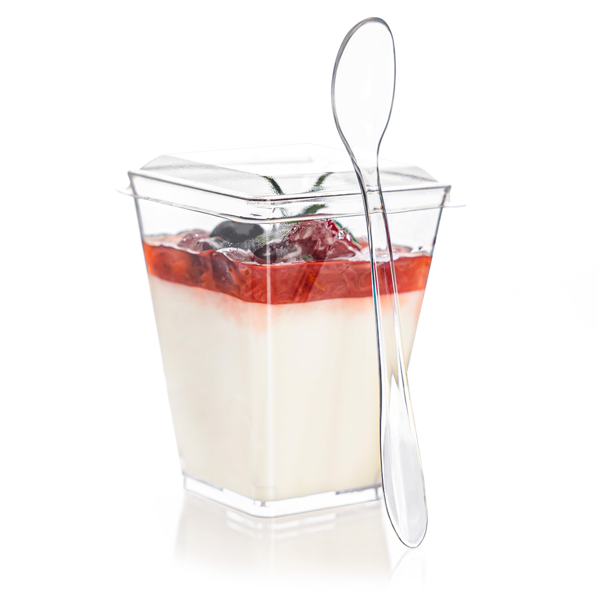 Save 30% on 20-Pack Mini Dessert Cups with Lids