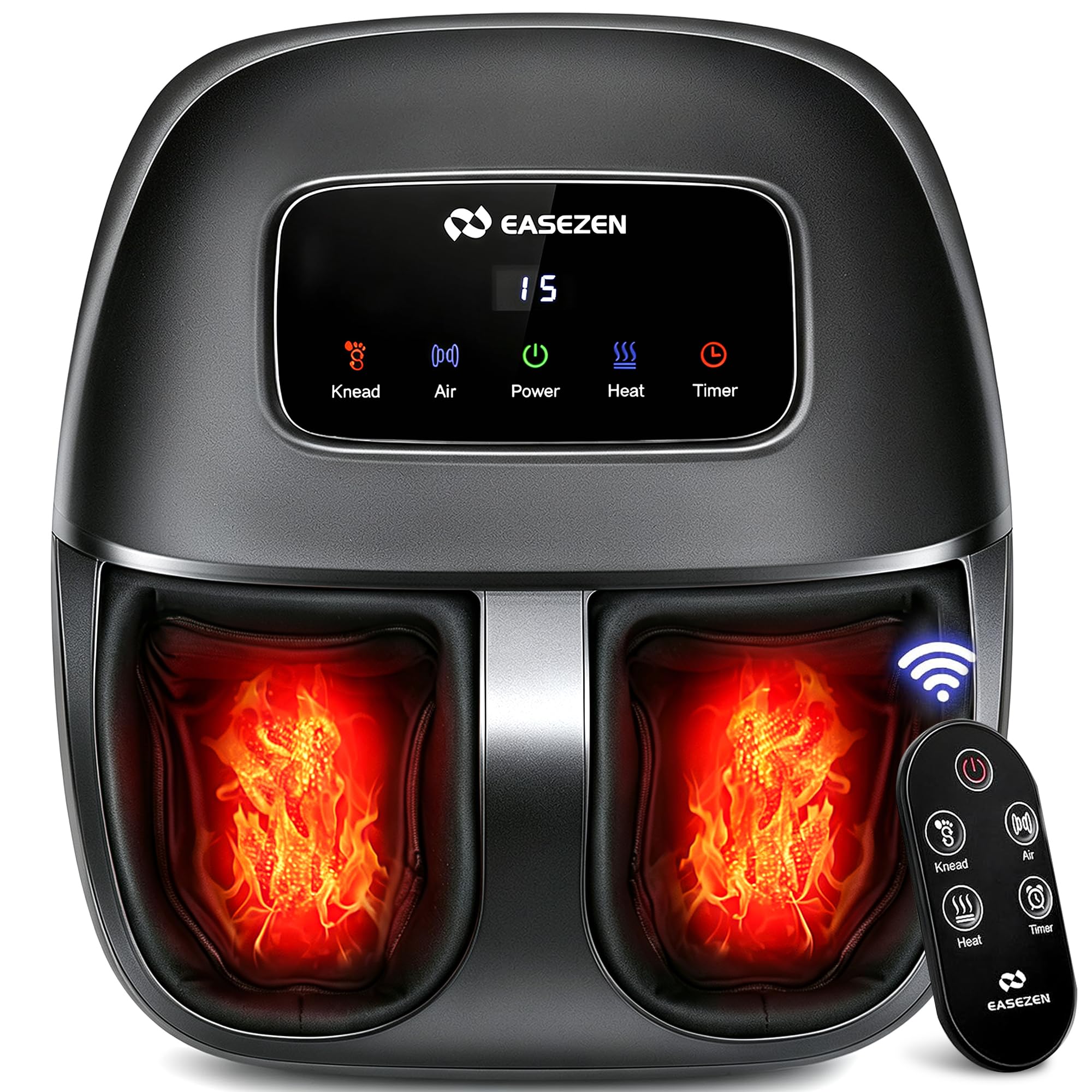 Save 50% on EaseZen Shiatsu Foot Massager with Heat - Image 1