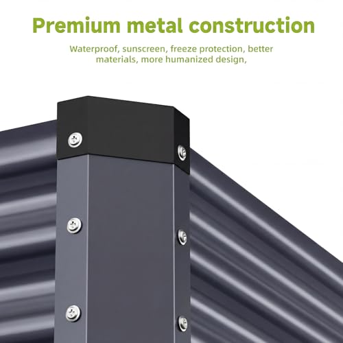 Save ~50% on Rujkodvh 2-Pack Metal Raised Garden Beds - Image 8