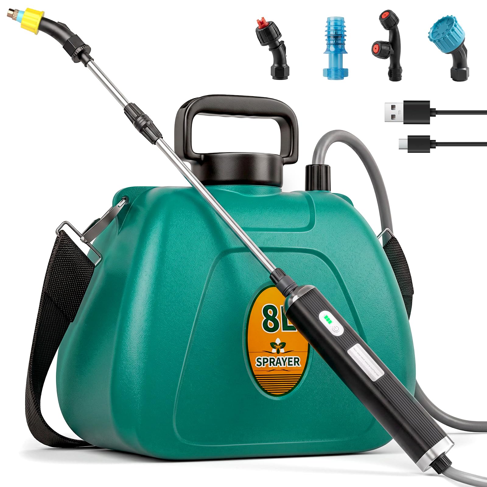 40% Off CYBPOK 2 Gallon Battery Powered Garden Sprayer - Image 1