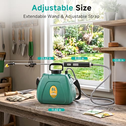 40% Off CYBPOK 2 Gallon Battery Powered Garden Sprayer - Image 6