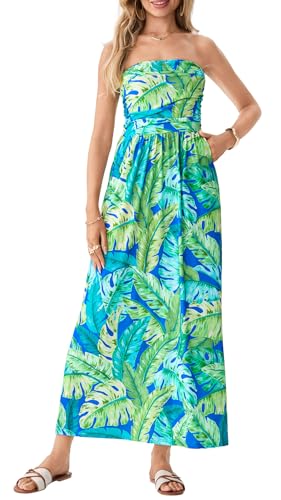 65% Off Women's Strapless Maxi Dress – Summer Boho Style - Image 2