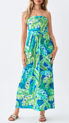 65% Off Women's Strapless Maxi Dress – Summer Boho Style - Image 5