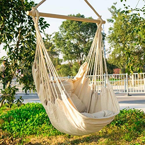 48% Off Hanging Hammock Chair Swing for Indoor & Outdoor - Image 7