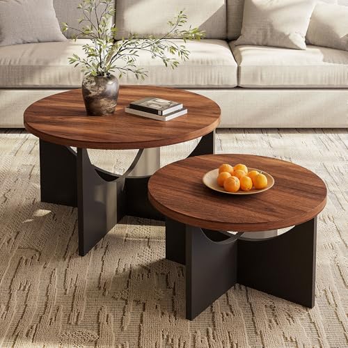 38% Off LIKIMIO Nesting Coffee Tables Set of 2 - Image 2