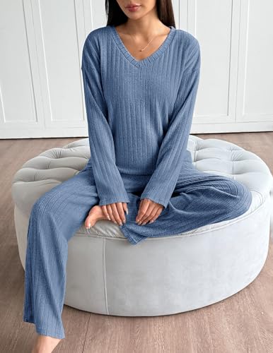 30% Off Ekouaer Long Sleeve Pajama Sets - Use Code SQW9RDW6 - Image 5