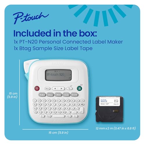 33% Off Brother P-Touch PT-N20 Desktop Label Maker - Image 6