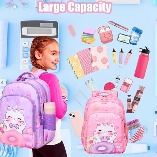 39% Off Jumpopack Girls Unicorn Backpack & Lunch Box Set - Image 3