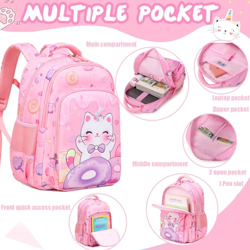39% Off Jumpopack Girls Unicorn Backpack & Lunch Box Set - Image 6