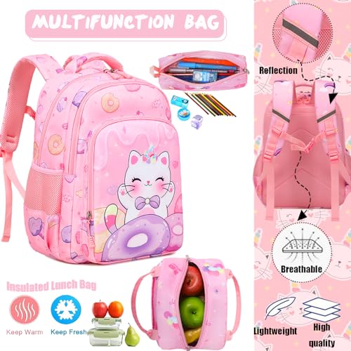 39% Off Jumpopack Girls Unicorn Backpack & Lunch Box Set - Image 7