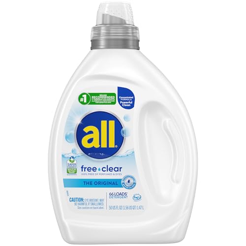 Save 50% on all Free Clear Hypoallergenic Laundry Detergent