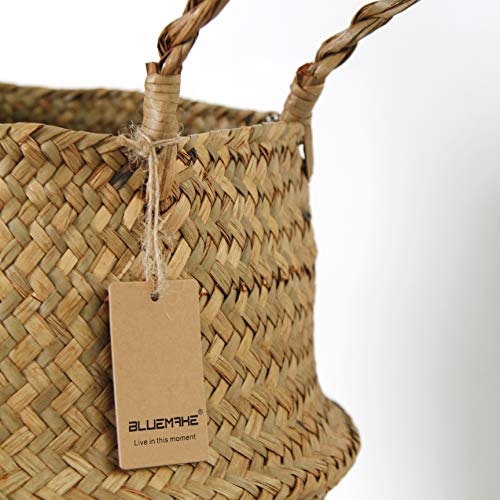 Save 78% on Woven Seagrass Belly Basket for Storage - Image 5