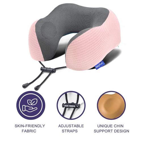 60% Off napfun Travel Neck Pillow Set with Sleep Mask - Image 4