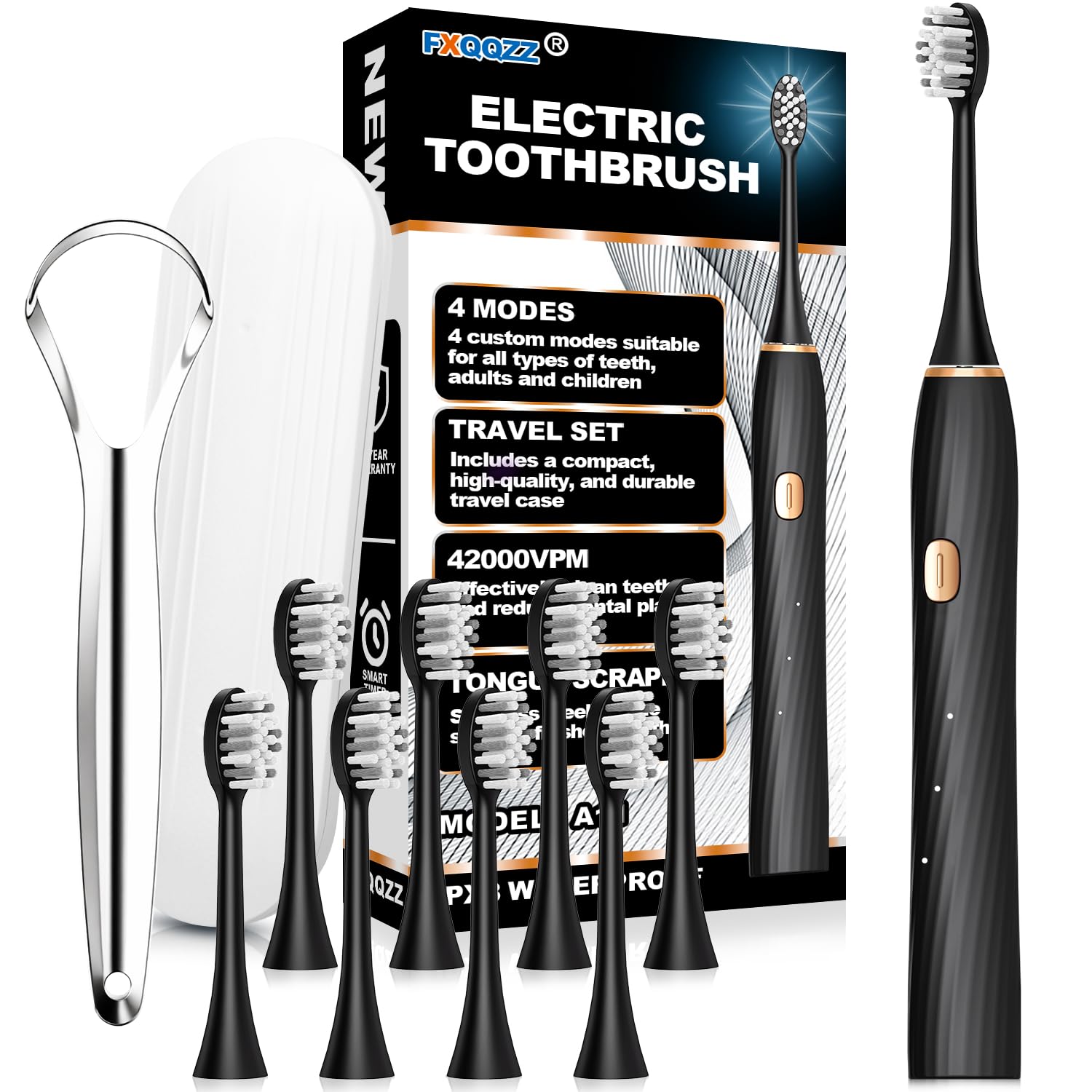 10% Off FXQQZZ Electric Toothbrush with Code G5HIOOJP - Image 1