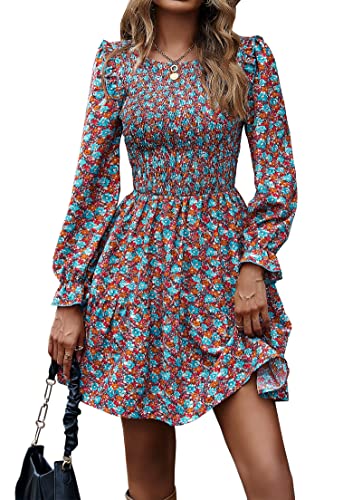 Save 5% on KIRUNDO Long Sleeve Floral Dress for Women - Image 2