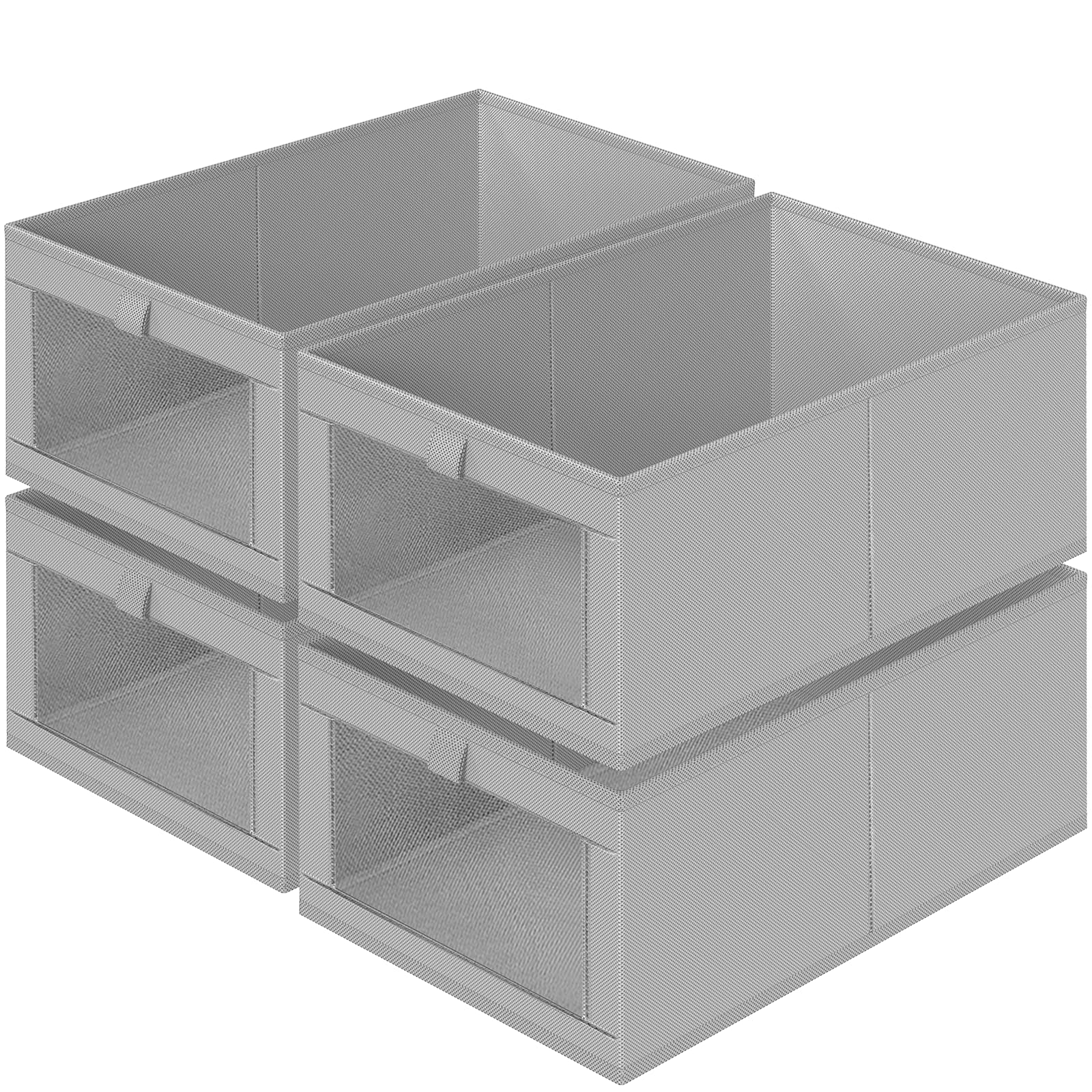 20% Off Criusia 4 Pack Linen Closet Organizers