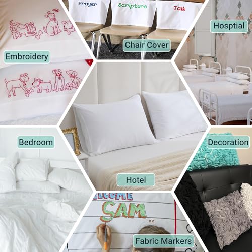 50% Off ZPECC 24-Pack Standard Pillowcases - Bulk Deal - Image 3