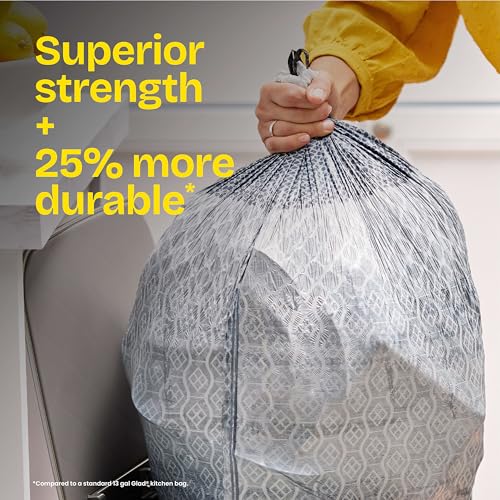 46% Off Glad ForceFlex Kitchen Trash Bags (13 Gal, 34 Ct) - Image 6