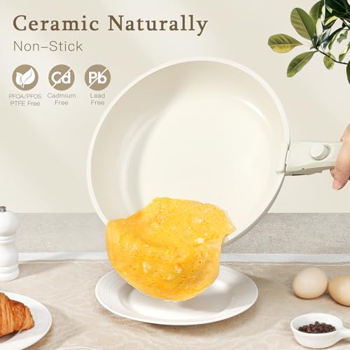 50% Off GiPP 8-Piece Ceramic Nonstick Cookware Set - Image 4