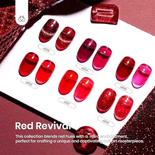 55% Off Beetles Red Gel Nail Polish Set - Image 4