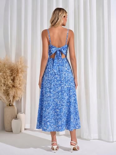 75% Off Boho Floral Midi Dress with Pockets - Image 4