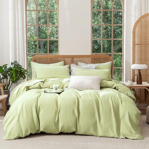 50% Off King Size Duvet Cover - Soft Gauze, Zipper Closure - Image 3