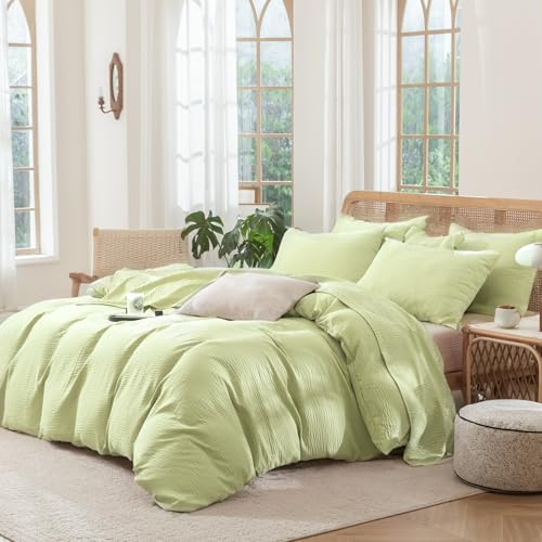 50% Off King Size Duvet Cover - Soft Gauze, Zipper Closure - Image 4