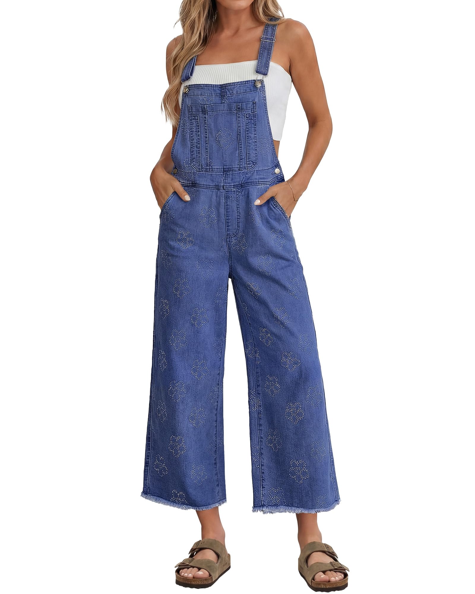 50% Off luvamia Denim Overalls: Use Code SH966LSA
