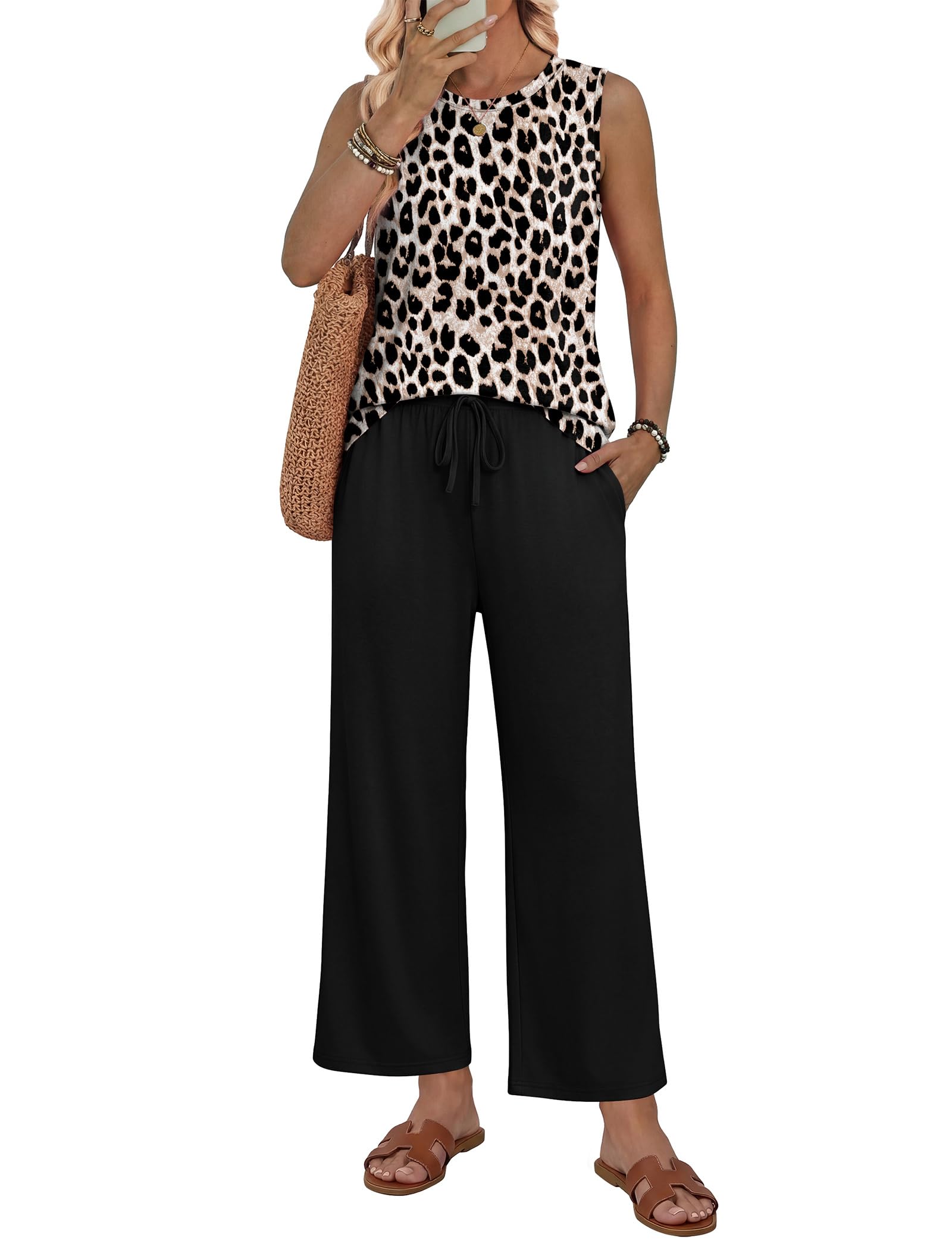 50% Off WIHOLL Women's 2-Piece Summer Outfit - Image 1