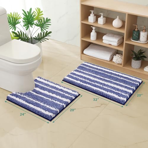 50% Off HOMEIDEAS 2-Piece Bathroom Rug Set, Code YHNOVSZB - Image 3