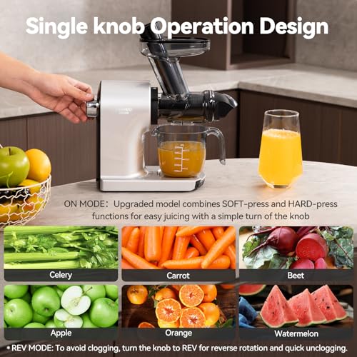 50% Off Ormeo Home Cold Press Masticating Juicer - Image 5