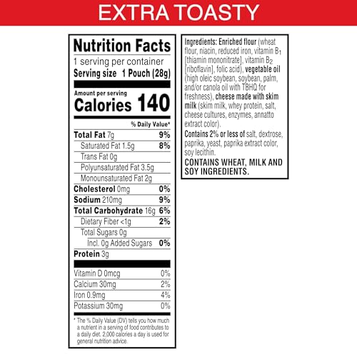 55% Off Cheez-It Extra Toasty Crackers (40-Pack) - Image 3