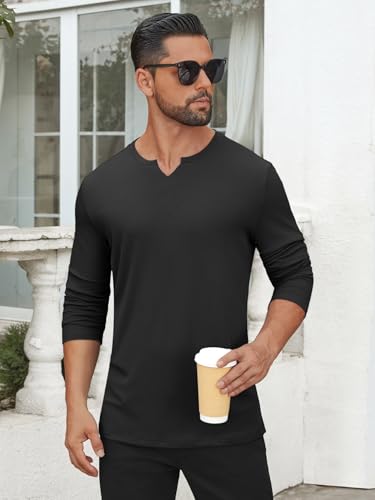 Hardaddy Men's V Neck Long Sleeve T-Shirt - Save 50% - Image 3