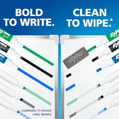 42% Off EXPO Dry Erase Markers, 4 Black Chisel Tip - Image 6