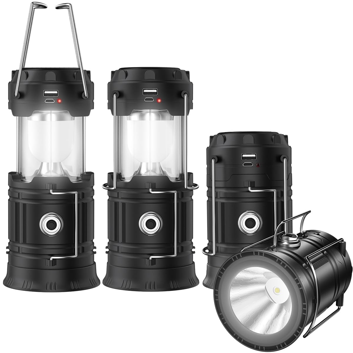 Save 50% on 2 Pack Solar Camping Lanterns with Code - Image 1