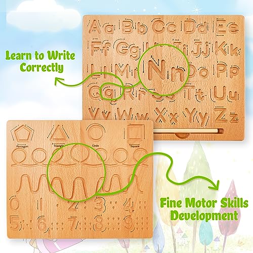 Save 43% on TenFans Montessori Alphabet Tracing Board - Image 3