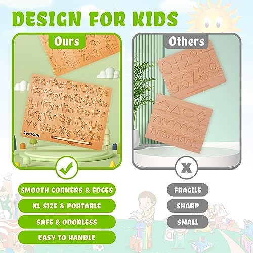 Save 43% on TenFans Montessori Alphabet Tracing Board - Image 4