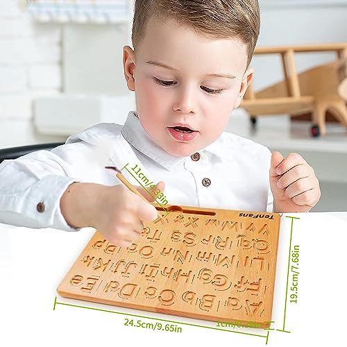 Save 43% on TenFans Montessori Alphabet Tracing Board - Image 7