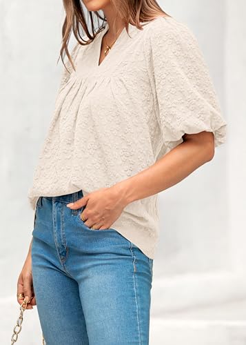 Save 50% on MASCOMODA Women's Ruffle V-Neck Blouse - Image 4