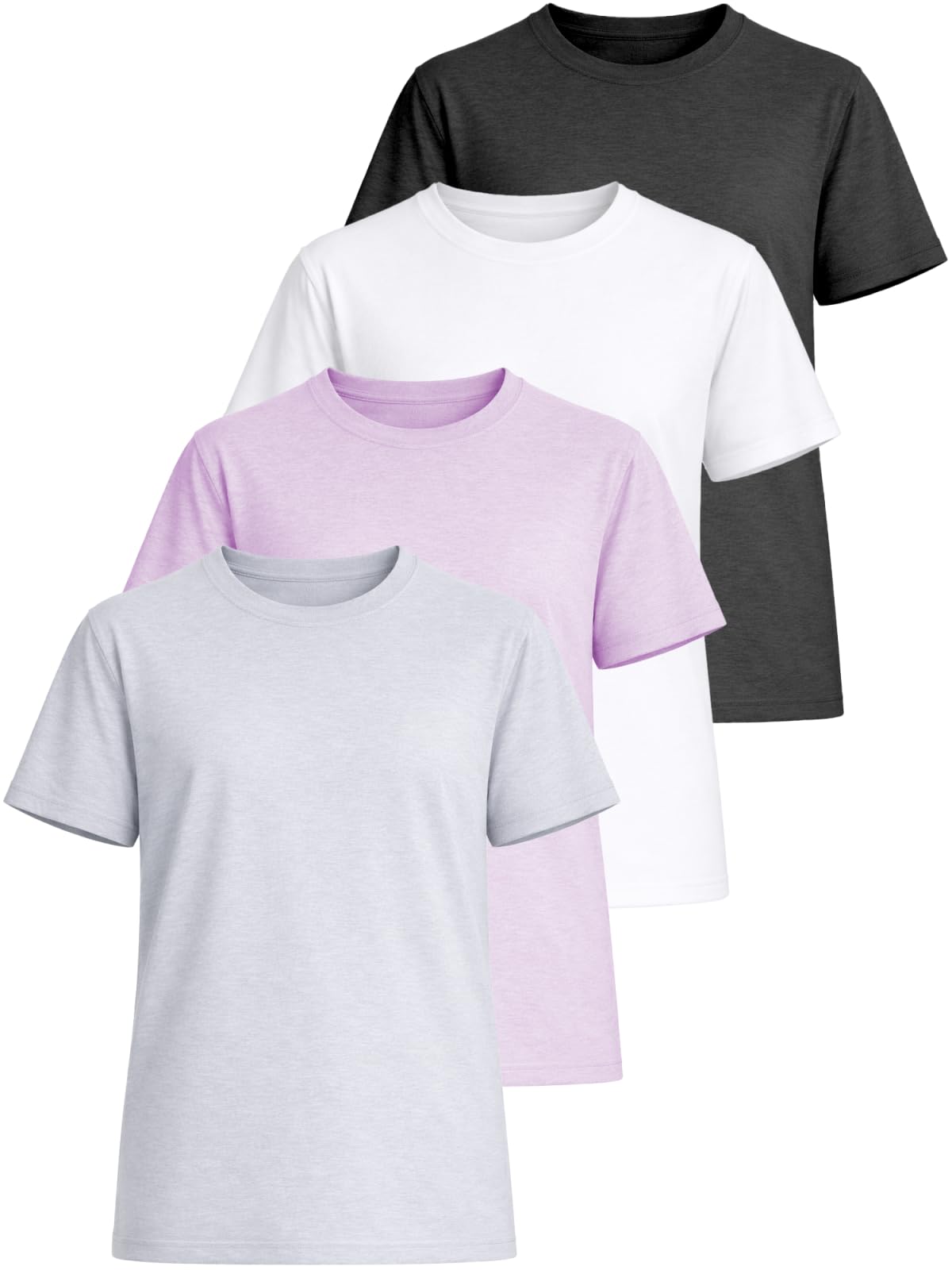 Save 50% on SKIDREAM 4 Pack Kids Athletic T-Shirts - Image 1