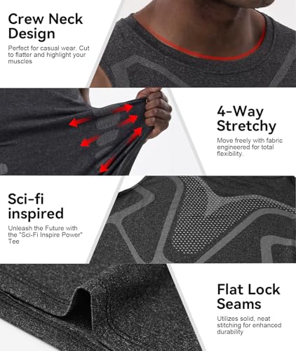 UPF 50+ Workout Tee for Men at 50% Off with Code - Image 7