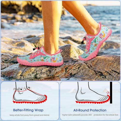 67% Off Kids Water Shoes with Heel Grips & Wide Toe Box - Image 7