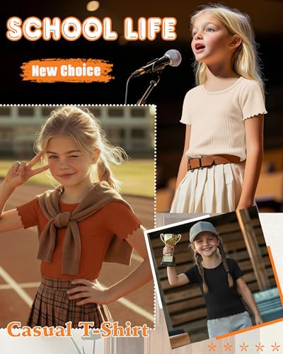 54% Off 3-Pack Girls Ribbed Shirts, Use Code CZX4UOCK - Image 5