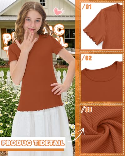 54% Off 3-Pack Girls Ribbed Shirts, Use Code CZX4UOCK - Image 6