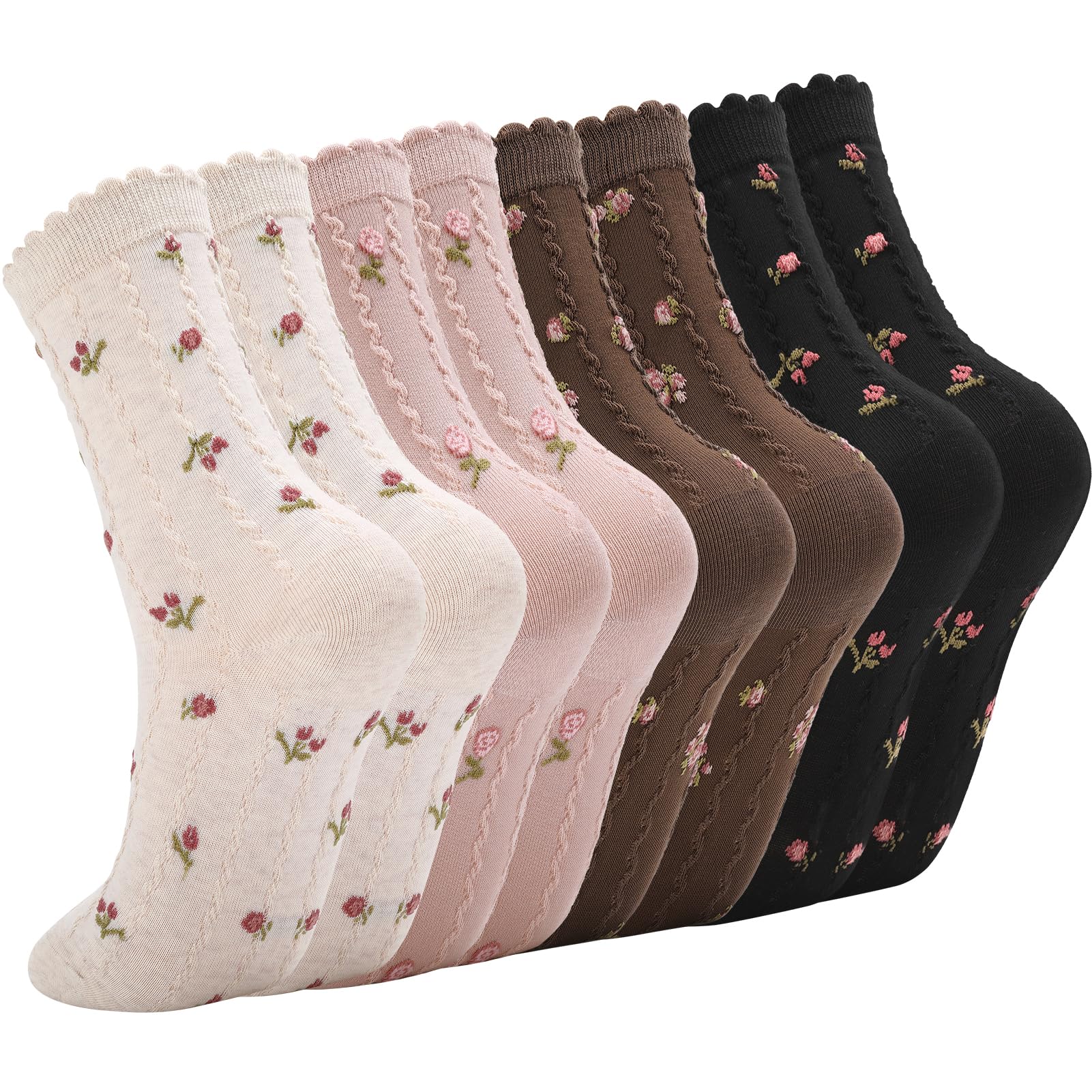 50% Off Jspupifip Women Ruffle Socks - Use Code 9PPEEIVY - Image 1