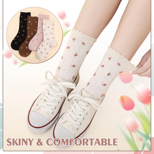 50% Off Jspupifip Women Ruffle Socks - Use Code 9PPEEIVY - Image 3